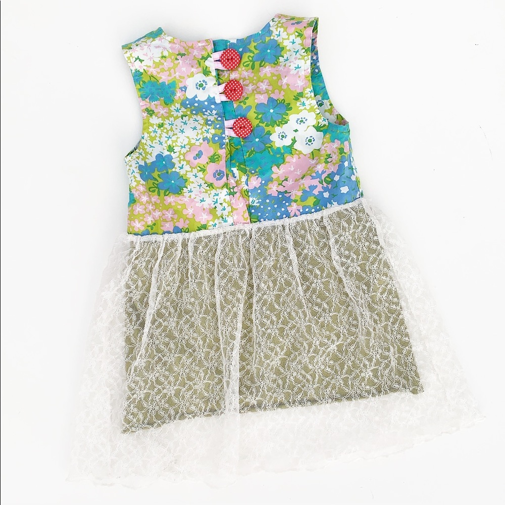 Matilda Jane Layla Lace Floral Dress Sleeveless - Picture 5 of 7